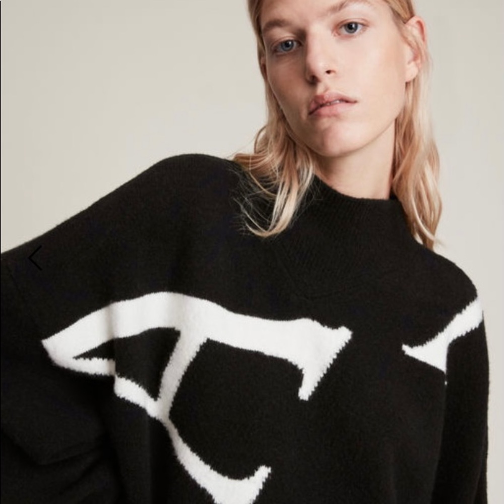 All Saints A star sweater